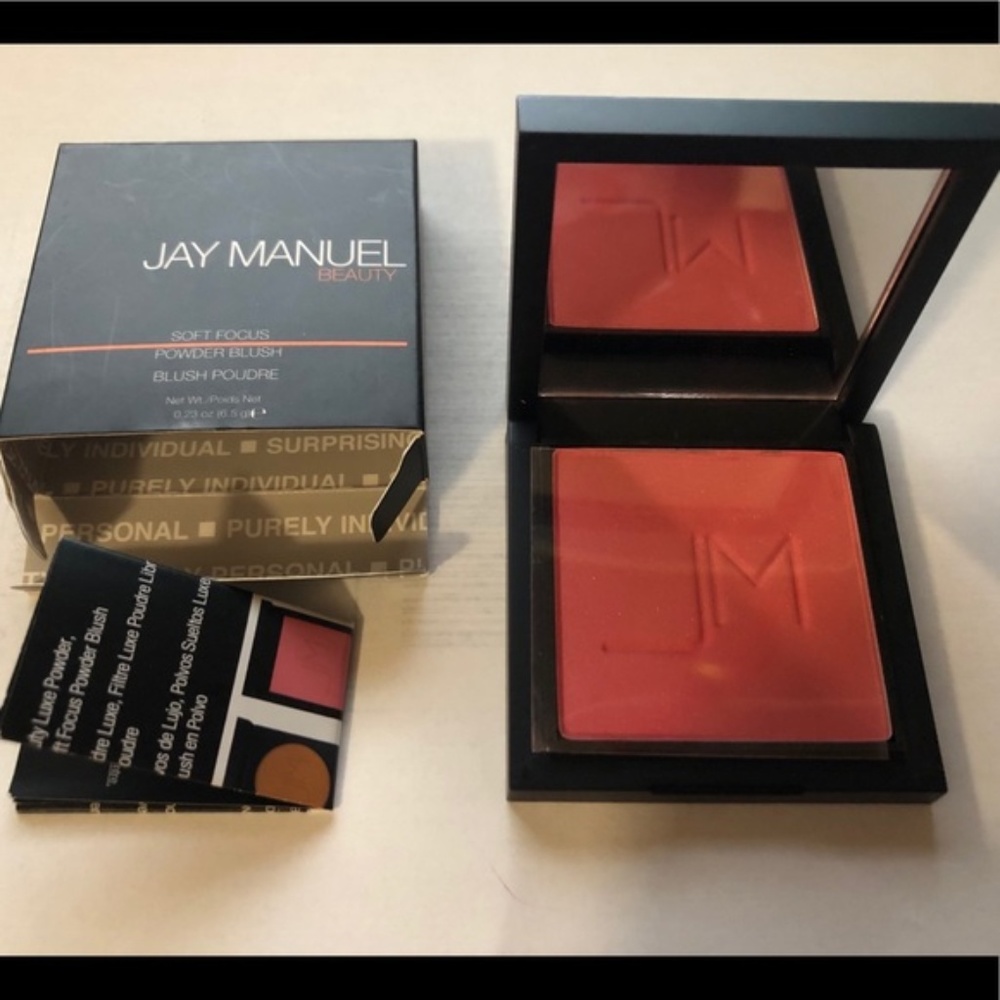 JAY MANUEL beauty soft focus powder blush Poudre